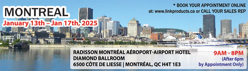 Montreal Jan 13th - 17th, 2025